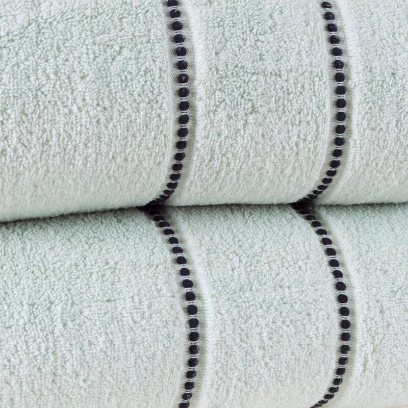 Fleur 2 Piece Classic 100% Cotton Bath Towel Set
