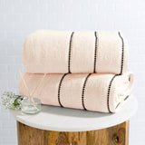 Fleur 2 Piece Classic 100% Cotton Bath Towel Set
