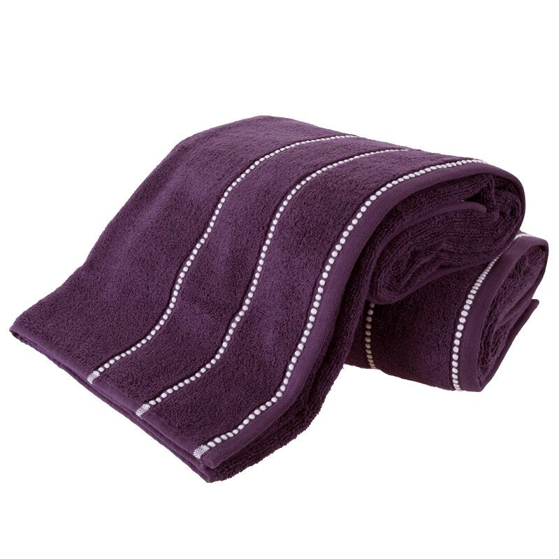 Fleur 2 Piece Classic 100% Cotton Bath Towel Set