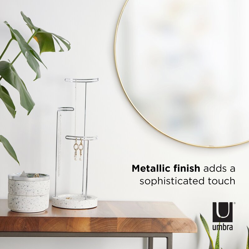 Ofliewan Modern Round Accent Mirror