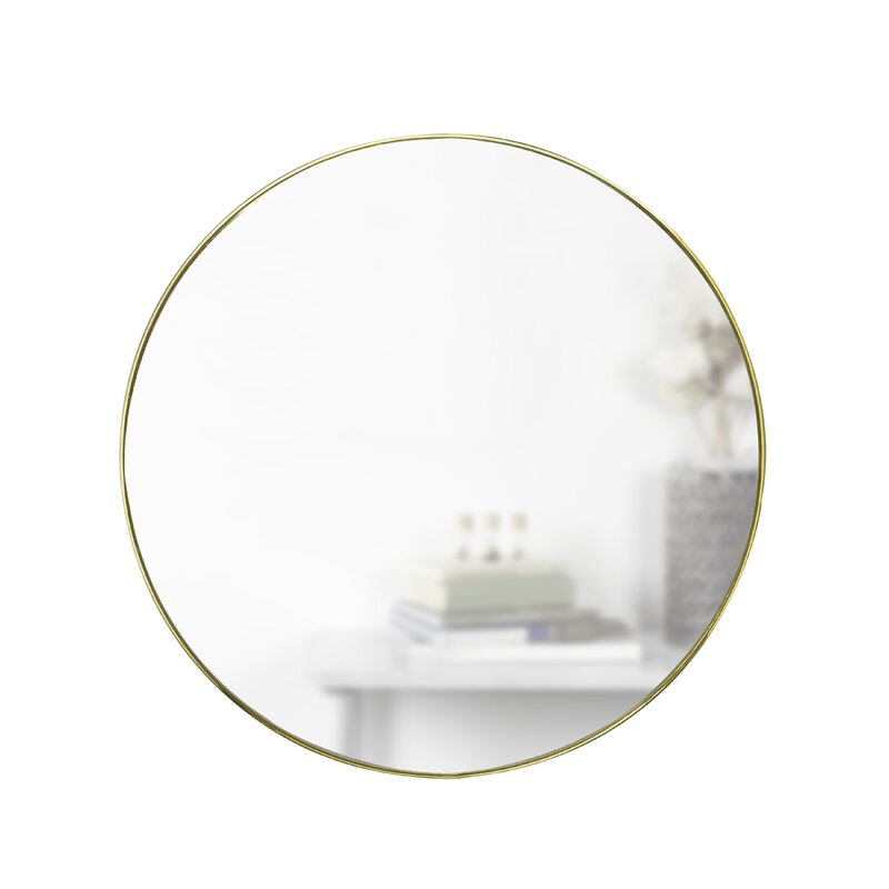 Ofliewan Modern Round Accent Mirror