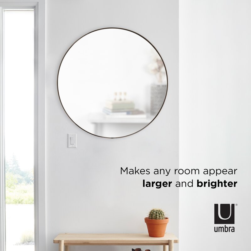 Ofliewan Modern Round Accent Mirror