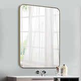 Zerout Modern Venetian Rectangular Accent Mirror