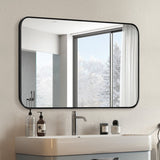 Zerout Modern Venetian Rectangular Accent Mirror