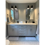 Zerout Modern Venetian Rectangular Accent Mirror