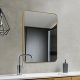 Zerout Modern Venetian Rectangular Accent Mirror