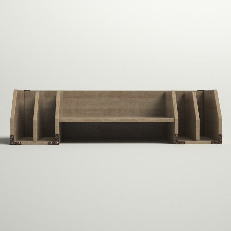Eakey Wood Desk Organizer