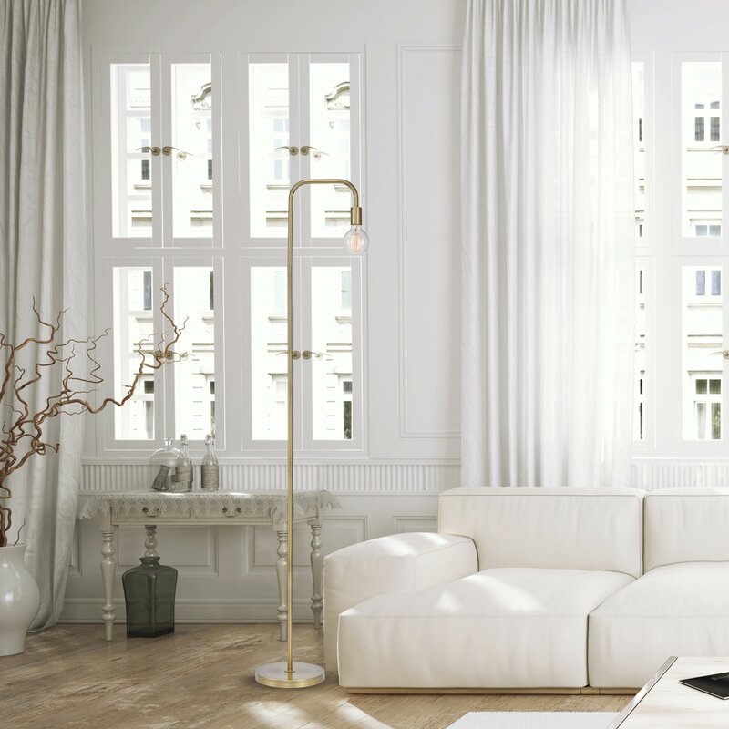 Seacoal 70" Arched Floor Lamp