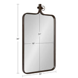 Bulia Vertical Classic Wall Mirror