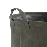 Cromari Army Round Khaki Laundry Hamper