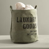 Cromari Army Round Khaki Laundry Hamper