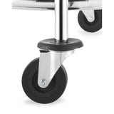 Cansta Chrome Round Laundry Hamper