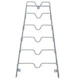 Down 2 Pcs Lid Wall Mounted Pot Rack