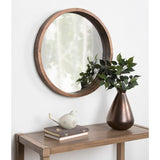 Mida Modern & Contemporary Round Accent Mirror
