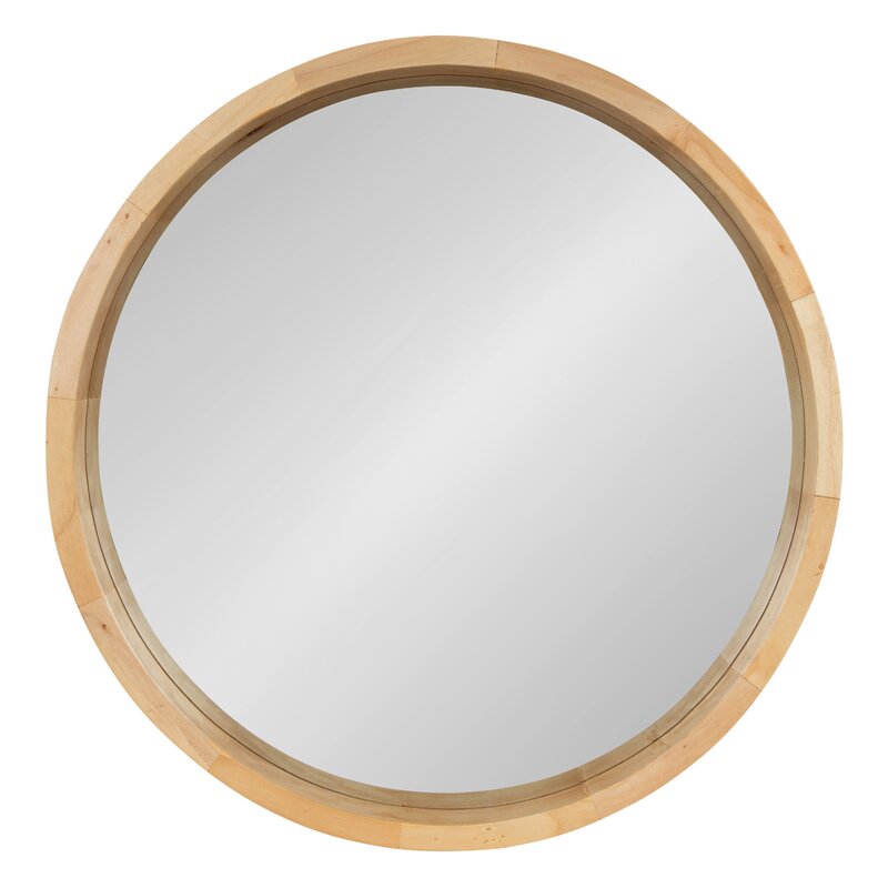 Mida Modern & Contemporary Round Accent Mirror