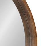 Mida Modern & Contemporary Round Accent Mirror