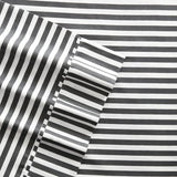Tenlia Striped Microfiber Sheet Set