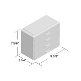 Abbie Makeup Cosmetic Organizer