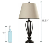 Schneider 30" Table Lamp Set