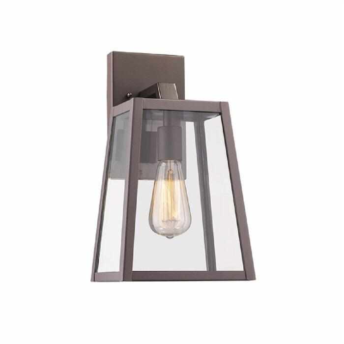Wallie Bulb 1 - Bulb Outdoor Wall Lantern - Furniture, Decor, Rugs & More