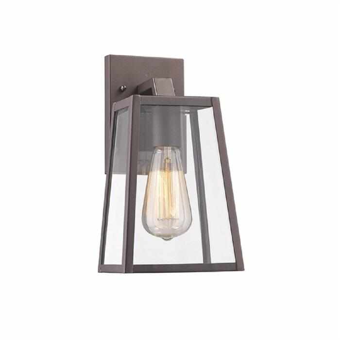 Wallie Bulb 1 - Bulb Outdoor Wall Lantern - Furniture, Decor, Rugs & More