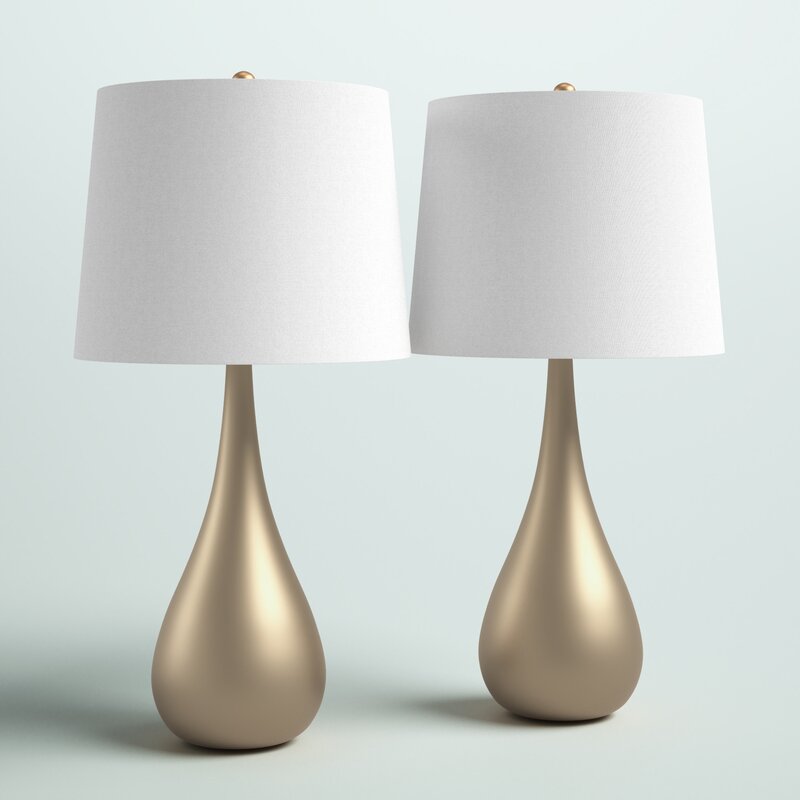 Lister 2 Pcs Standard Table Lamp Set