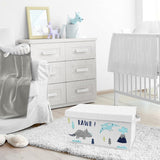 Moose Dinosaur Storage Fabric Toy Box