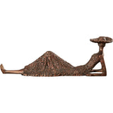 Vietsao Resin Antique Bronze Summer Days Woman Figurine