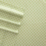 Tepunor Ultra Soft Printed Geometric Bed Sheet Set