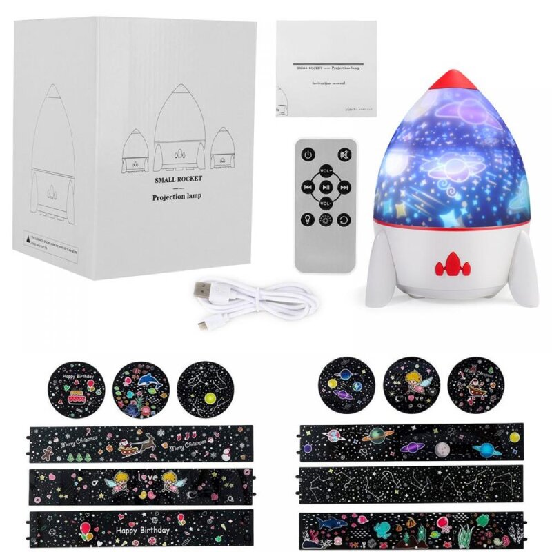 Blacklar Rocket Night Light for Kids