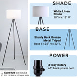 Smahlt 61" Tripod Floor Lamp