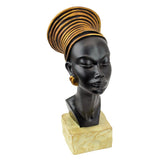 Mibang Black/Gold Resin Sculptural Bust