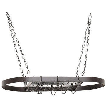 Harrel Oval Hanging Pot Rack