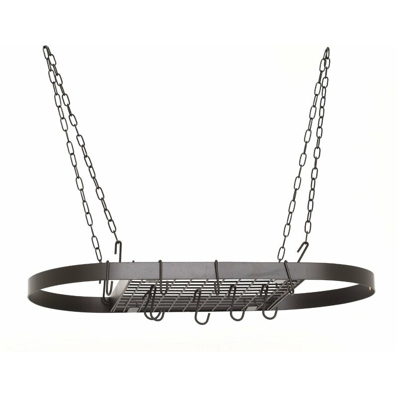 Harrel Oval Hanging Pot Rack