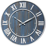 Koreu Oversized Wood Round 23" Wall Clock