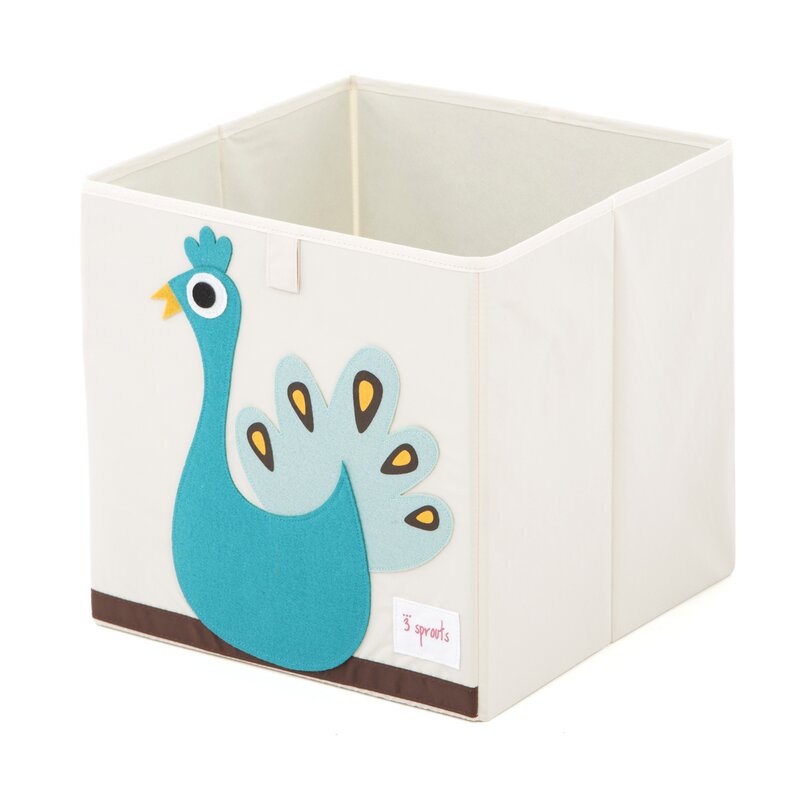Ingstian Children's Foldable Fabric Storage Bin