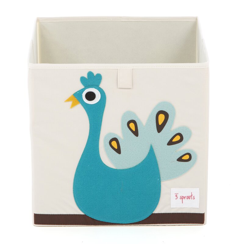 Ingstian Children's Foldable Fabric Storage Bin