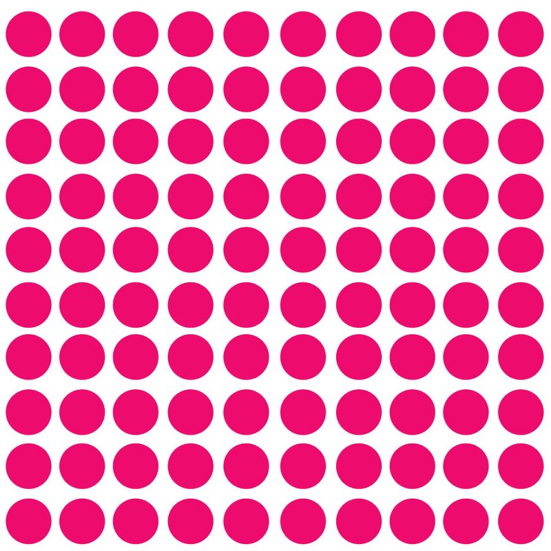 Leigrave Polka Dot Wall Decal (Set of 100)