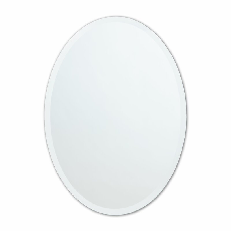 Andgoco Modern & Contemporary Silver Beveled Accent Mirror