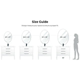 Andgoco Modern & Contemporary Silver Beveled Accent Mirror