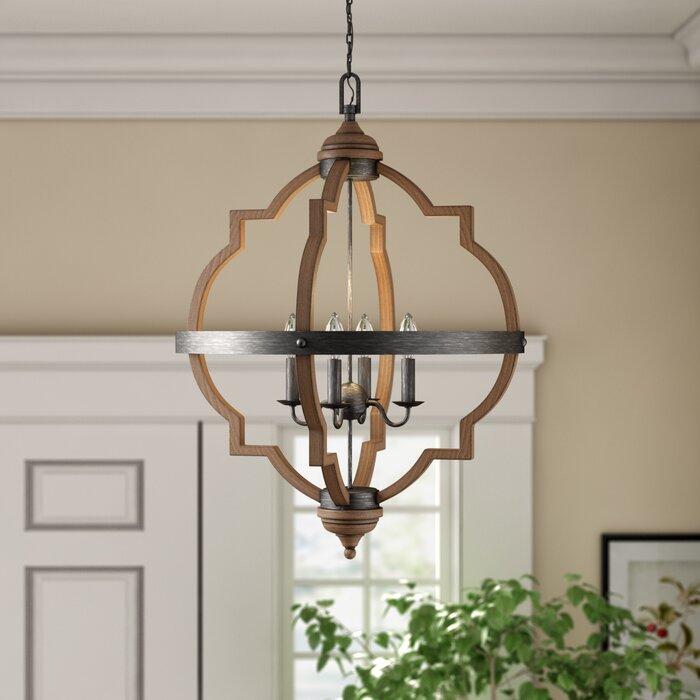 ShinyDay Light Lantern Geometric Chandelier