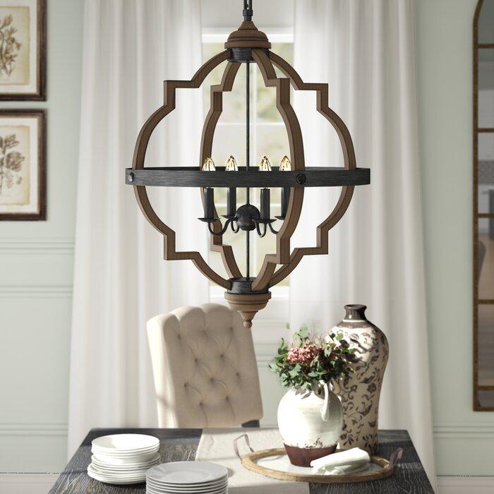 ShinyDay Light Lantern Geometric Chandelier
