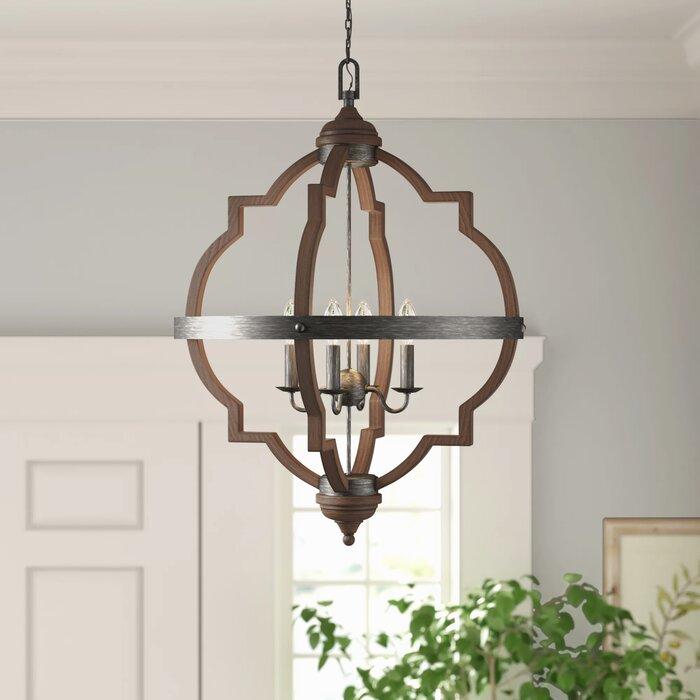 ShinyDay Light Lantern Geometric Chandelier