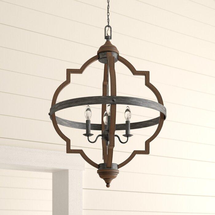 ShinyDay Light Lantern Geometric Chandelier