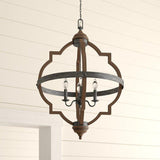 ShinyDay Light Lantern Geometric Chandelier