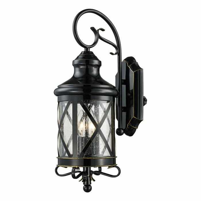 Wallie 2 - Bulb Outdoor Wall Lantern - Furniture, Decor, Rugs & More