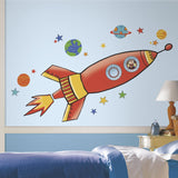 Lockla Rocket Giant Wall Decal