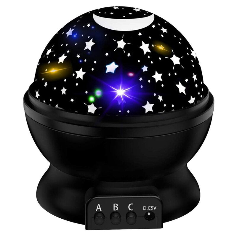 Camhalbray Rotatable Star Night Light for Kids