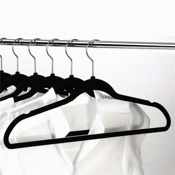 Manor 100 Pcs Non-Slip Hanger