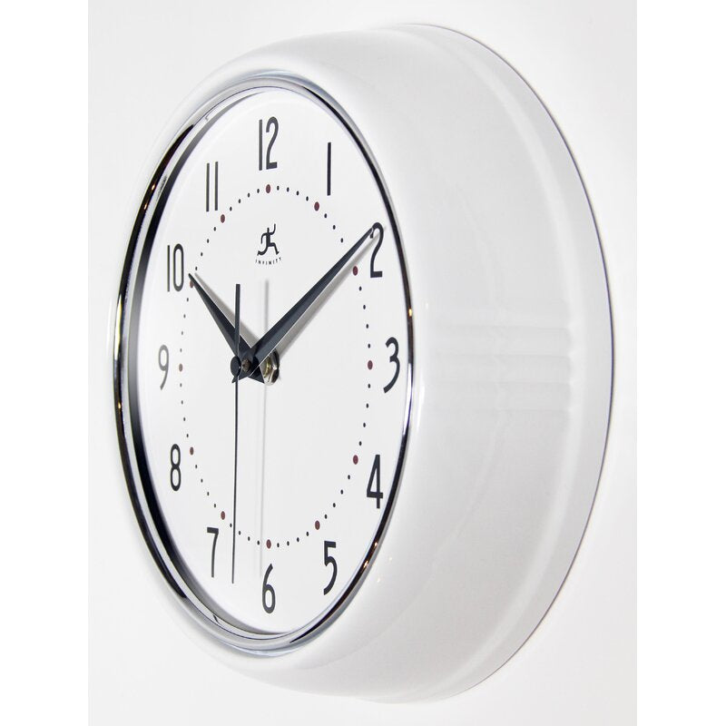 Marsaint Round Simple 7.25" Wall Clock